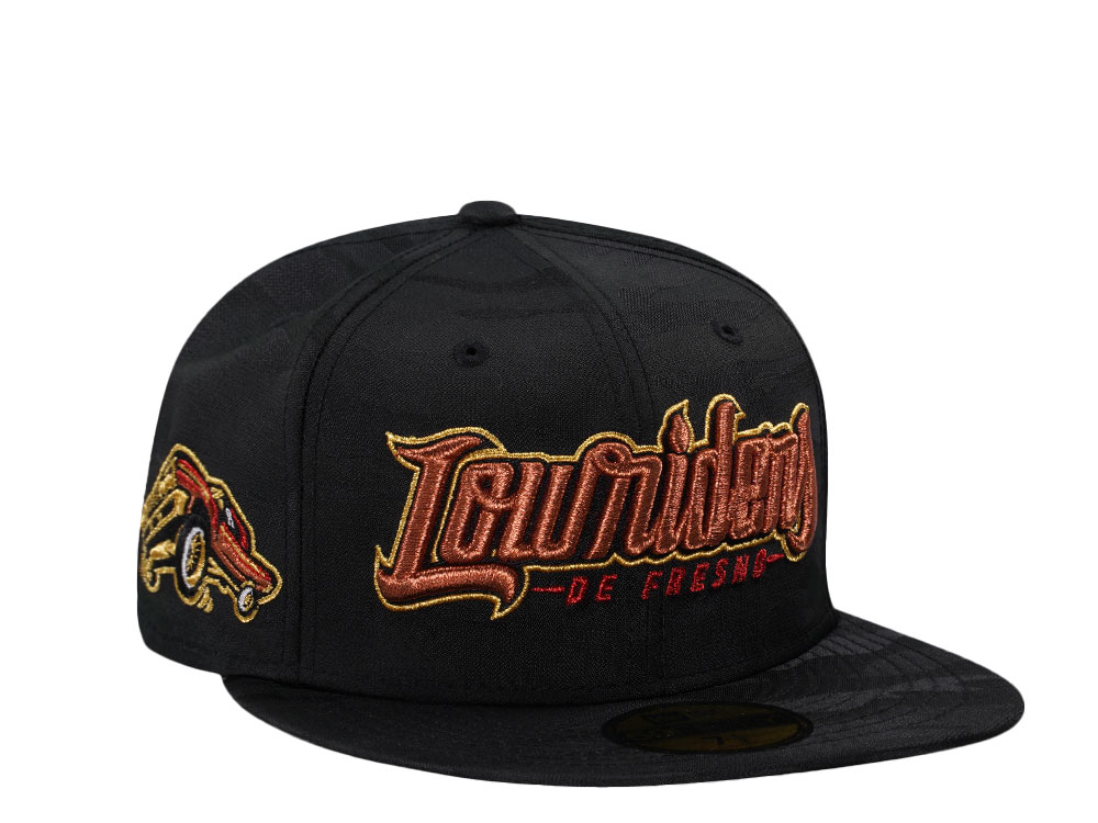 New Era Fresno Grizzlies Lowriders Midnight Camo Edition 59Fifty Fitted Hat