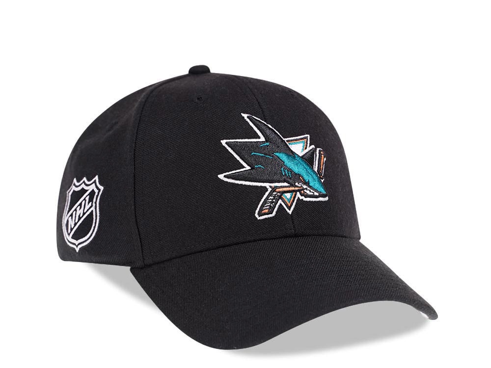 47Brand San Jose Sharks Classic Black Snapback Hat