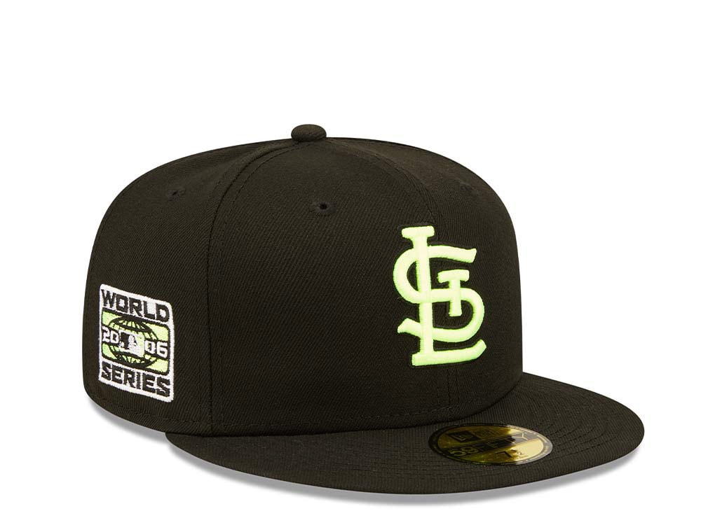 New Era St. Louis Cardinals World Series 2006 Black Summerpop Edition 59Fifty Fitted Cap