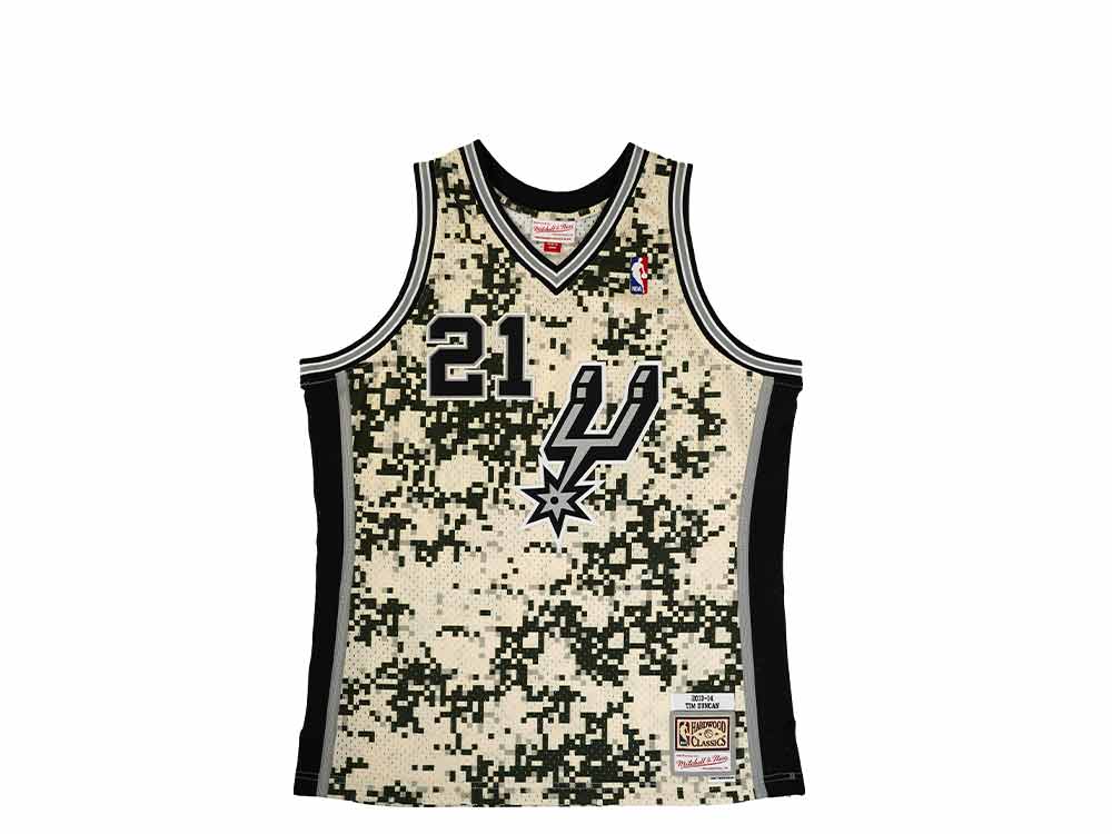 Mitchell & Ness San Antonio Spurs - Tim Duncan 2013 Swingman Jersey