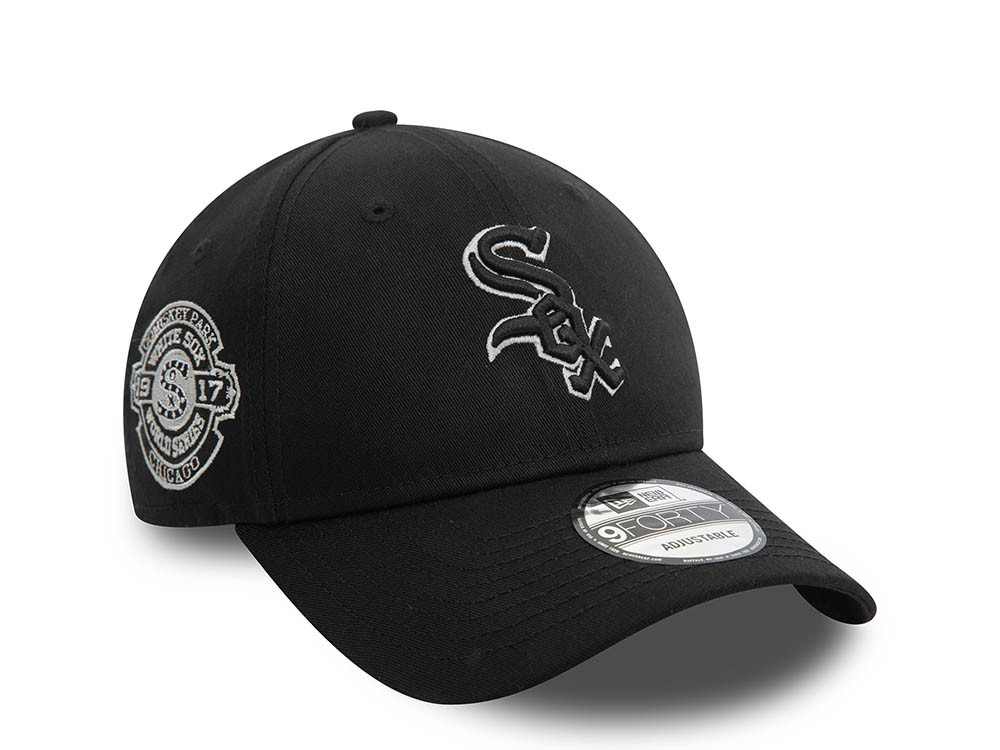 New Era Chicago White Sox World Series 1917 Black 9Forty Strapback Cap