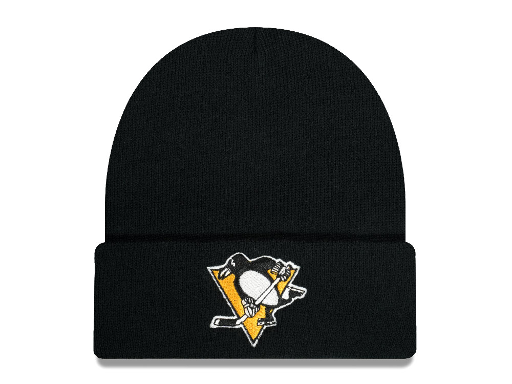 American Needle Pittsburgh Penguins Cuffed Black Knit