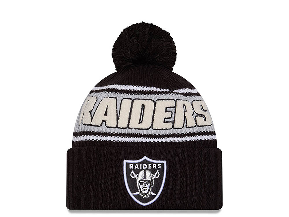 New Era Las Vegas Raiders Sideline 2024 Knit