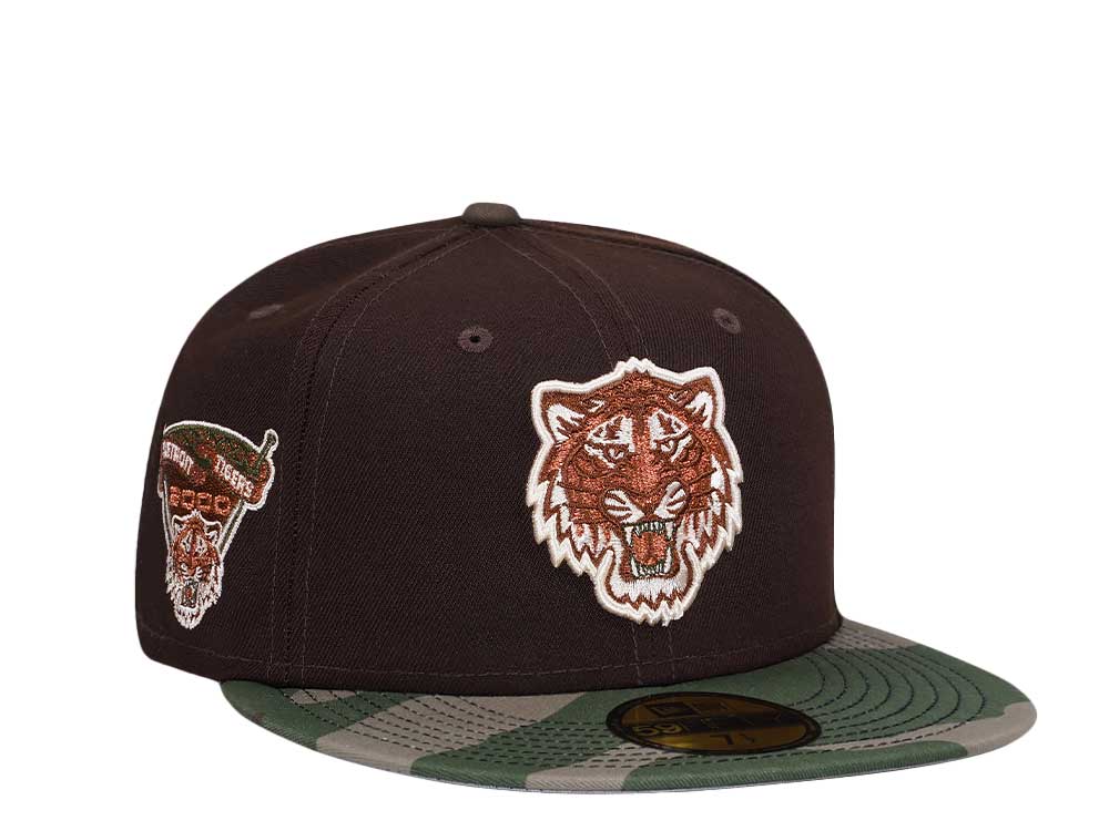 New Era Detroit Tigers Comerica Park Copper Camo Two Tone Edition 59Fifty Fitted Cap