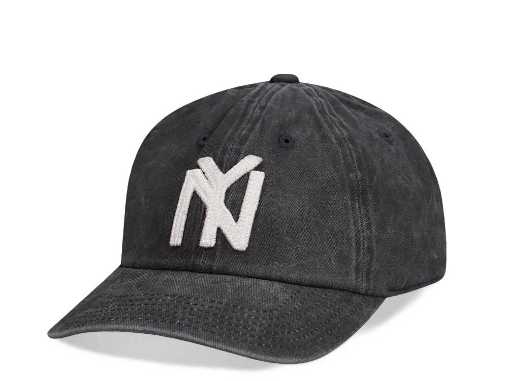 American Needle New York Black Yankees Archive NL Dadhat Strapback Hat